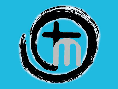 ThomasMesse-Logo rechteckig mit blauem Hintergrund